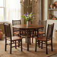 Round 54" Hickory Dining Table