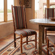 Hickory High Back Upholstered Back Side Chair