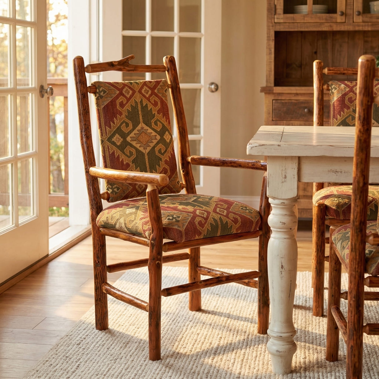 Hickory South Fork Arm Chair