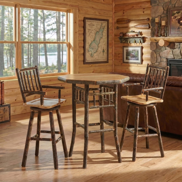 Hickory 40" Round Pub Table