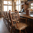 Hickory South Fork Swivel Counter Stool With Arms