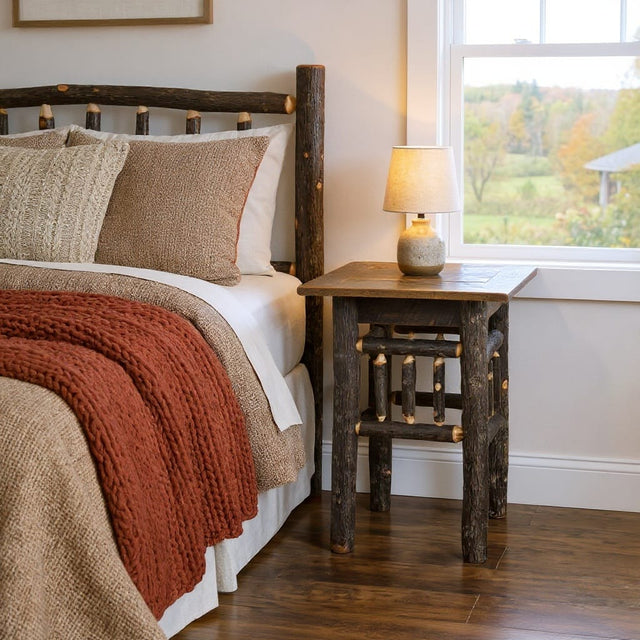 Roanoke Tobacco Square Open Nightstand