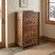 Roanoke Tobacco 5 Drawer Value Chest