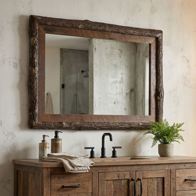Roanoke Crocket Mirror Frame