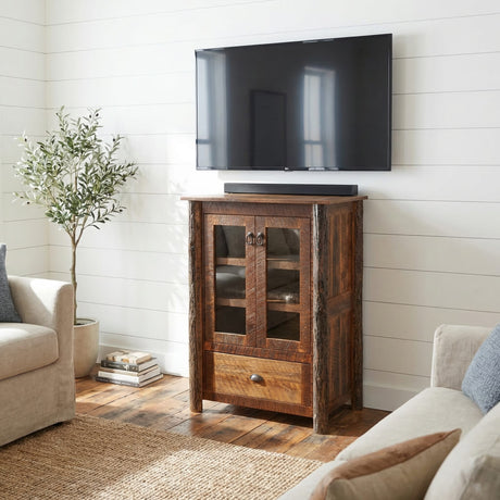 Roanoke Tobacco Media Cabinet