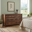 Barnwood 6 Drawer Chest
