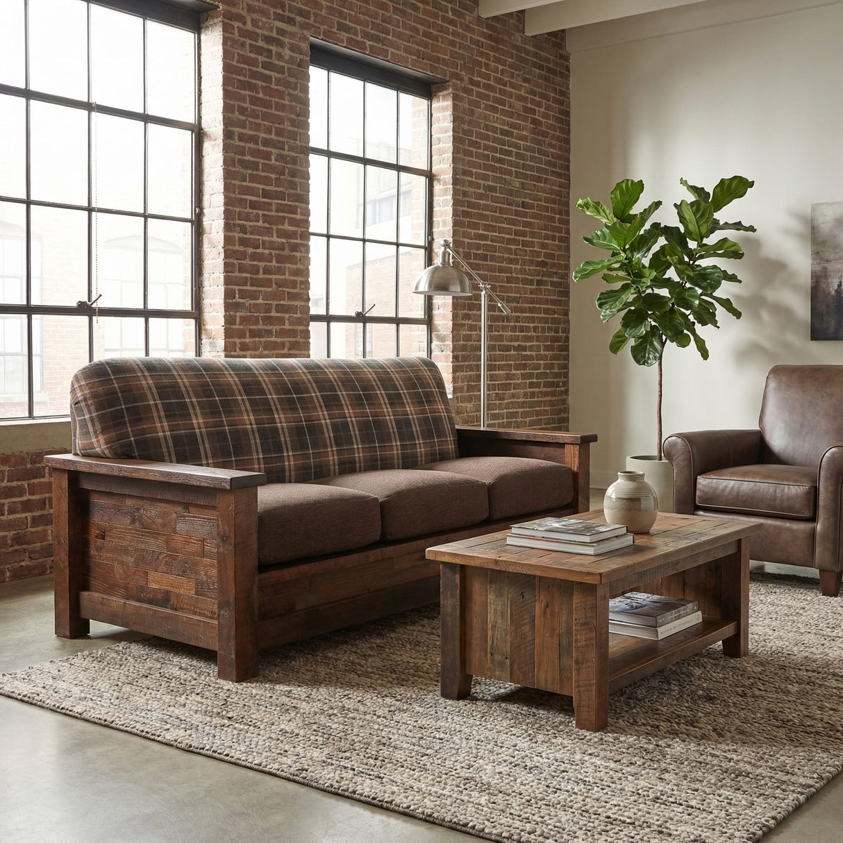 Barnwood Americana Sofa