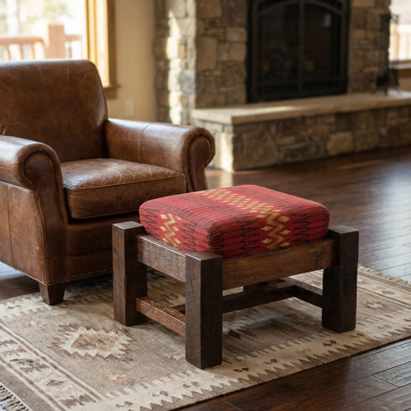 Barnwood Ottoman