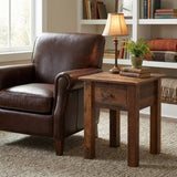Barnwood 1 Drawer End Table