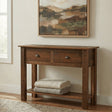 Barnwood Standard 2 Drawer Sofa Table