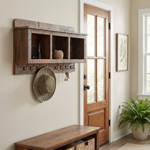 Barnwood Hanging Locker