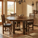 Barnwood Octagon Artisan Dining Table