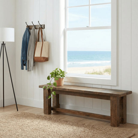 Artisan Top Farmhouse Bench