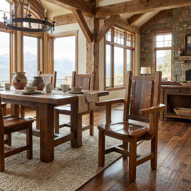 Artisan Barnwood Dining Arm Chair