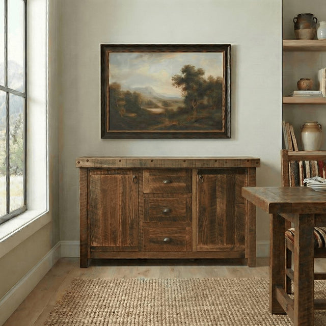 Barnwood Sideboard