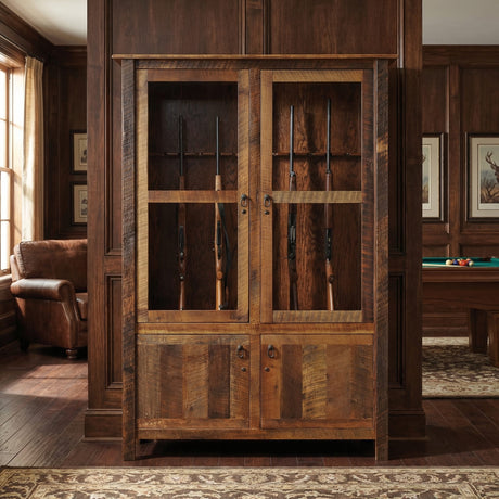 Barnwood Twelve Gun Cabinet