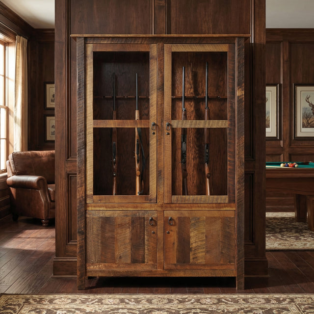Barnwood Twelve Gun Cabinet