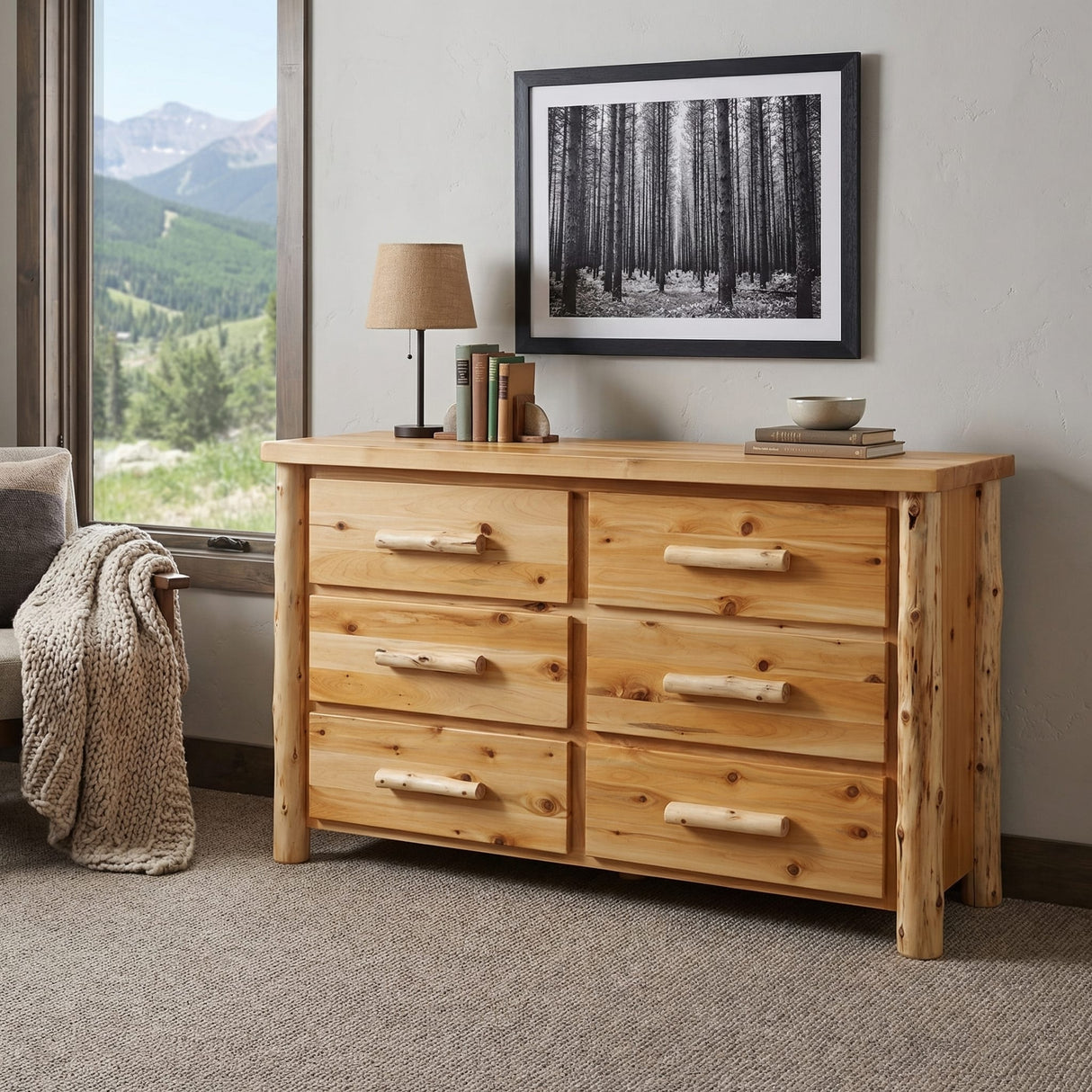 Dakota Six Drawer Dresser