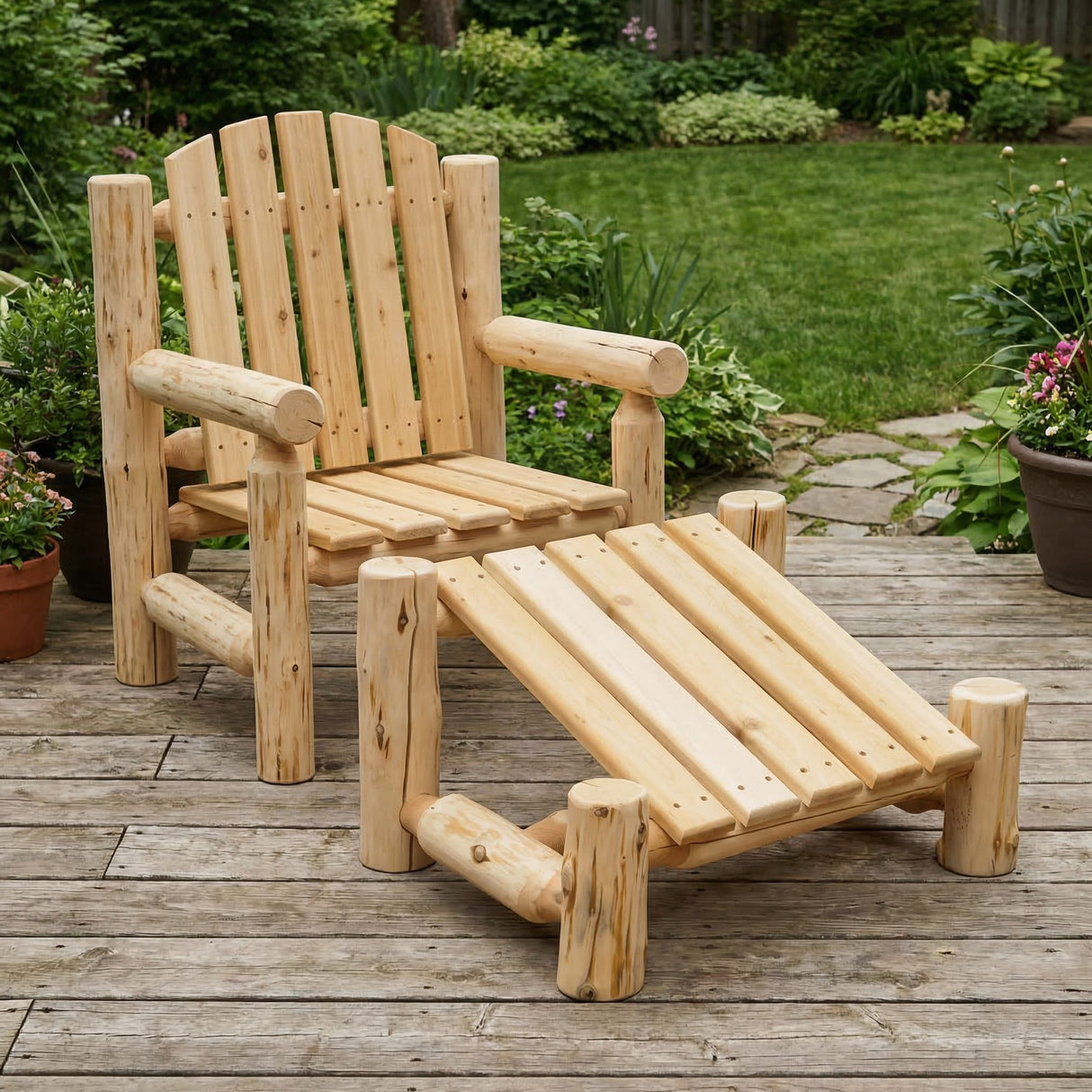 Dakota Outdoor Adirondack Ottoman