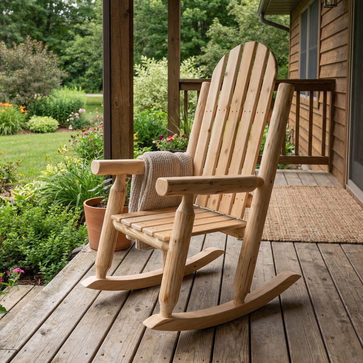 Dakota Adirondack Rocking Chair
