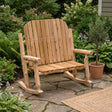 Dakota Two-Person Adirondack Rocking Chair