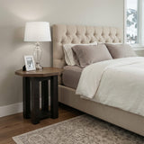 Rustic Home Octagon Bedside Table