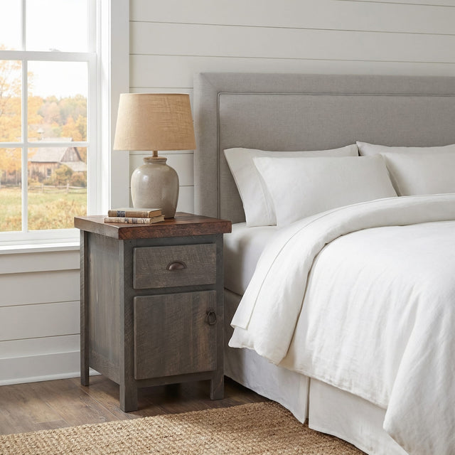 Rustic Home Enclosed Nightstand