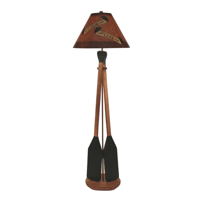 Fisher Green Paddle Floor Lamp