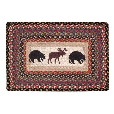Friends of the Forest Oblong Patch Rug