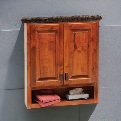 Hickory Toilet Topper Cabinet