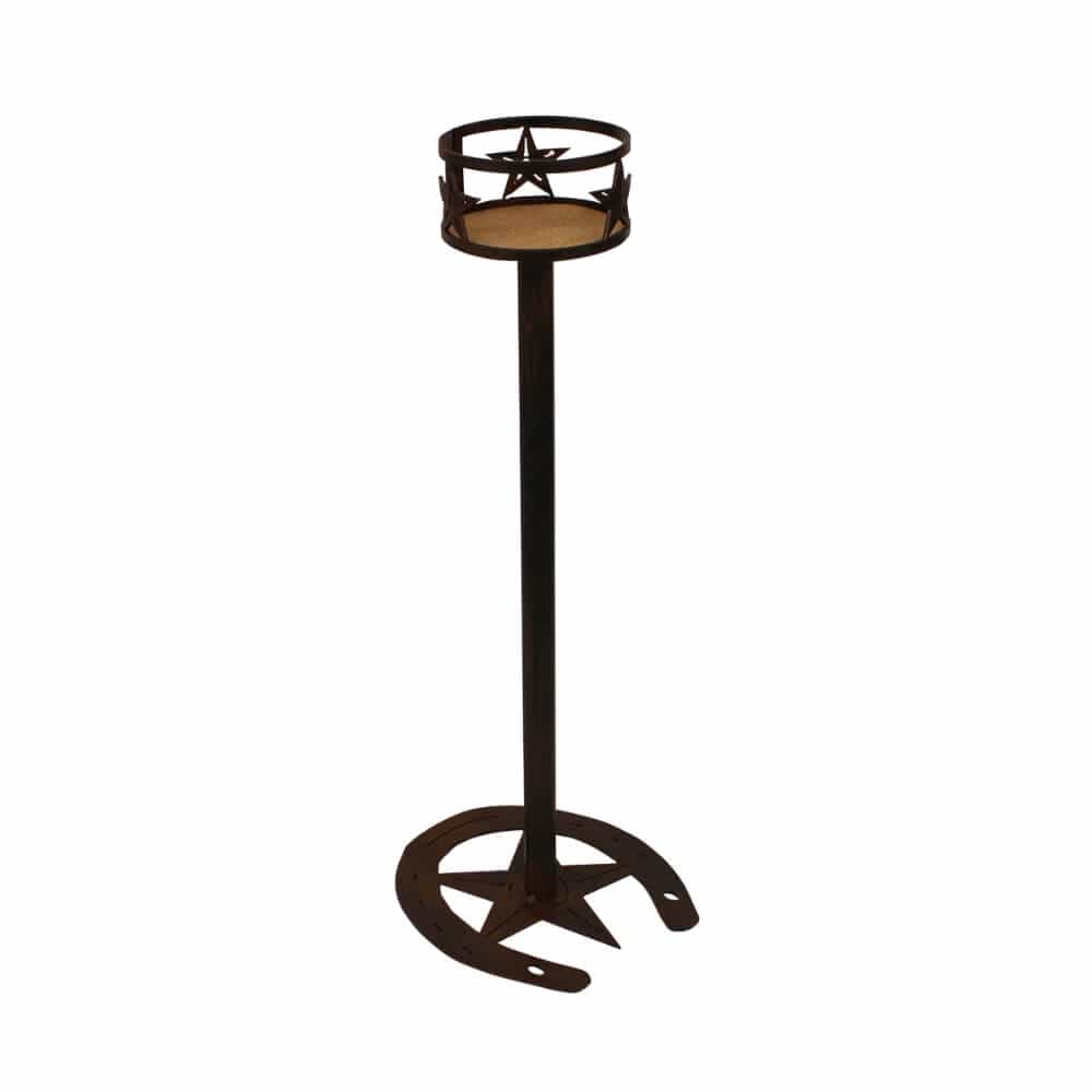 Horseshoe Star Iron Drink Holder