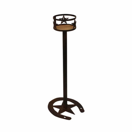 Horseshoe Star Iron Drink Holder