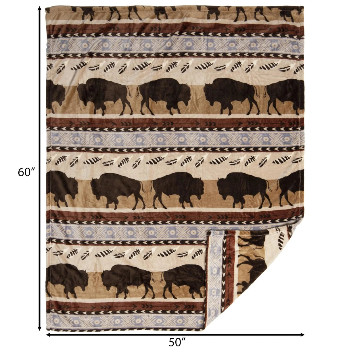 Buffalo Earth Travel Blanket
