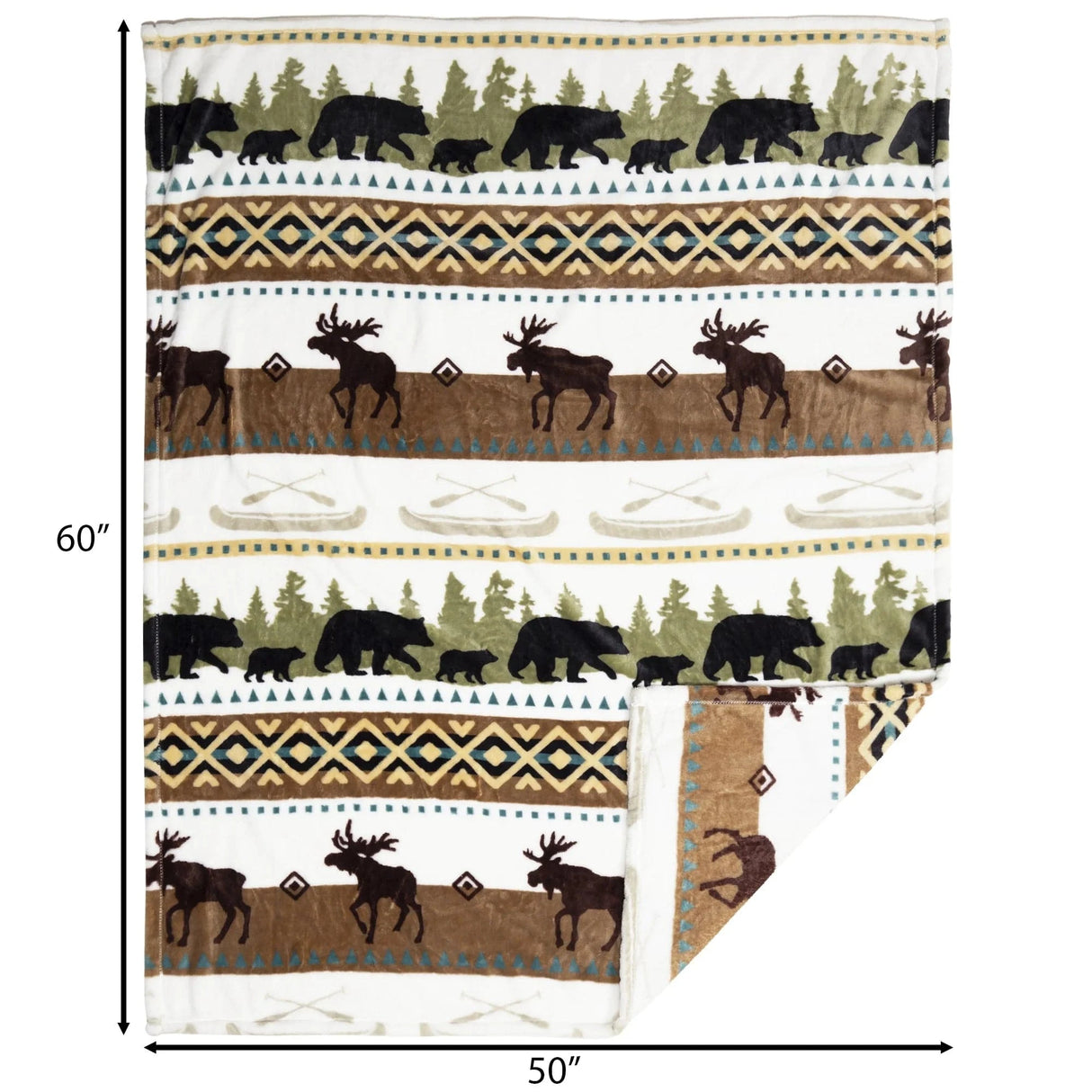 Wilderness Lake Travel Blanket