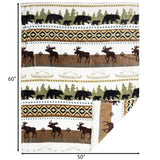 Wilderness Lake Travel Blanket