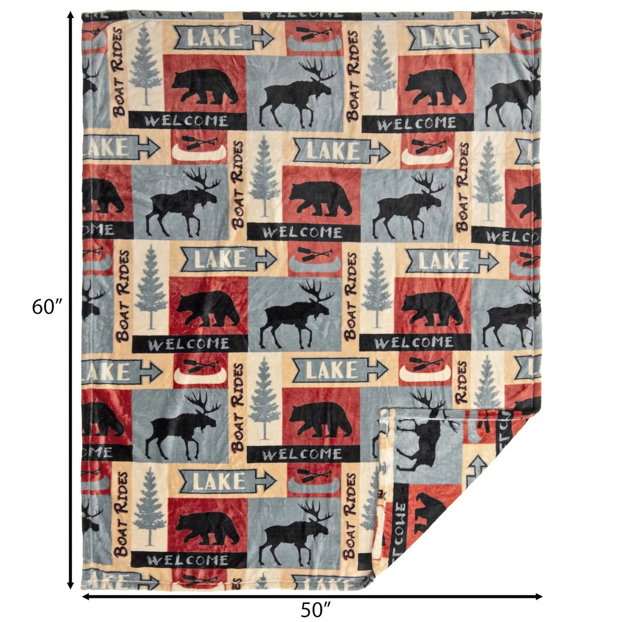 Lake Days Travel Blanket
