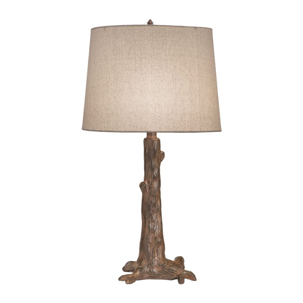 Large Rustic Tree Lamp