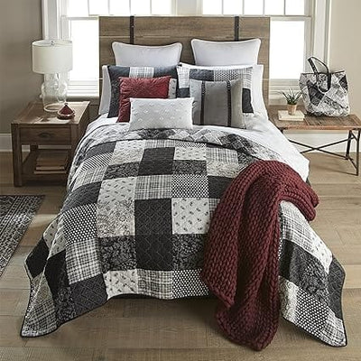 Checkered Smoke Quilt Set