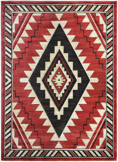 Mesquite Red Area Rug