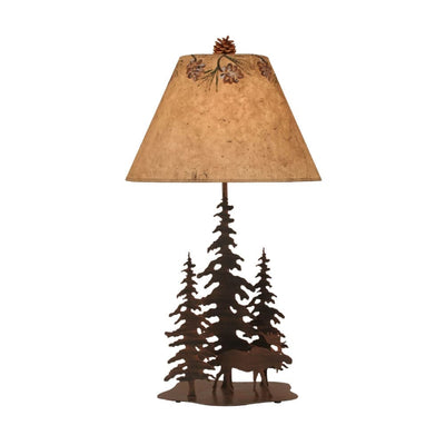 Moose Hideout Table Lamp