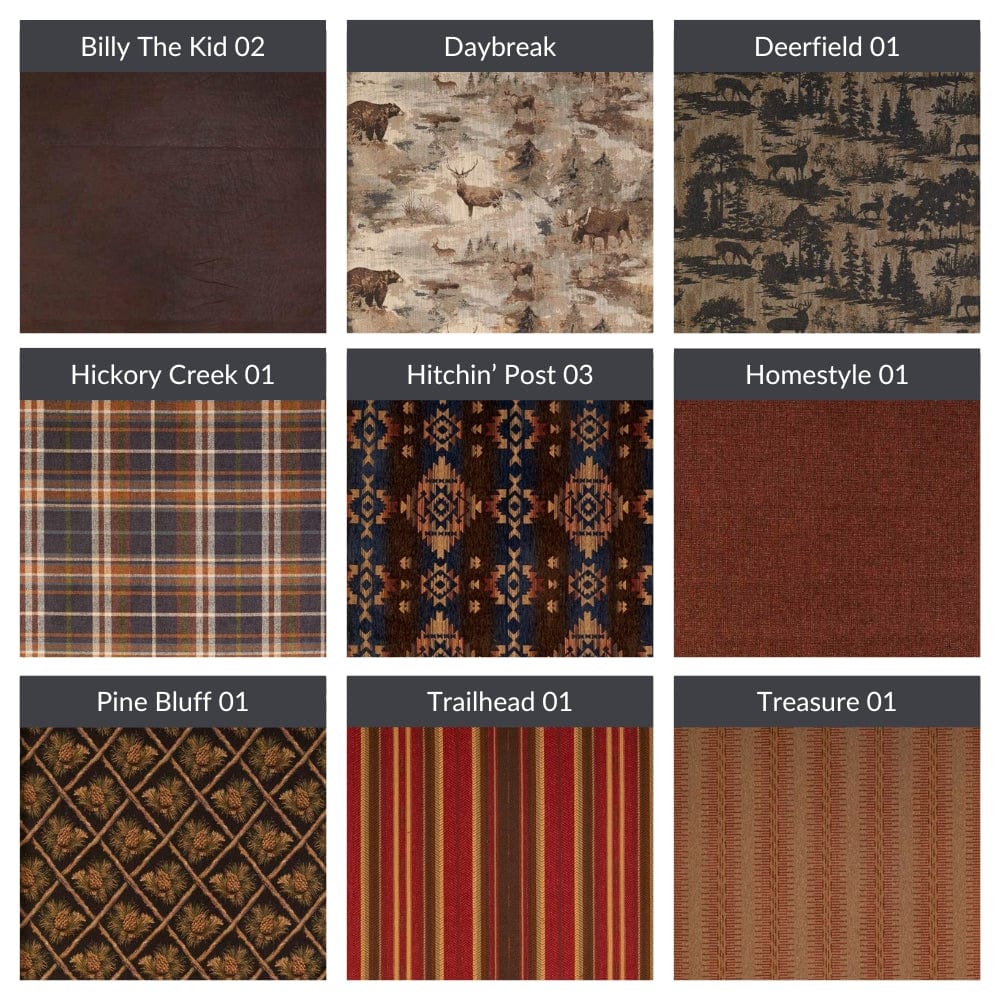 Barnwood Swivel Arm Barstool