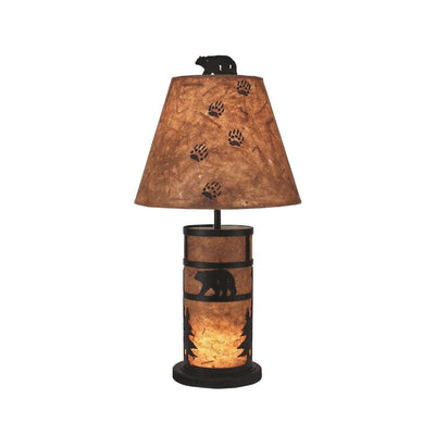 On A Mission Bear Table Lamp With Night Light