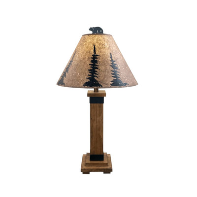 On A Mission Bear Table Lamp