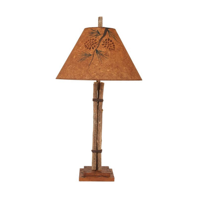 Pine Branch Twigs Table Lamp