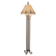 Pine Rust Tower Floor Lamp