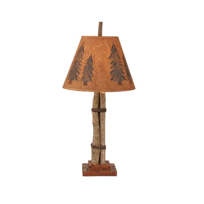 Pine Tree Twigs Accent Lamp