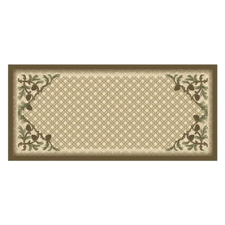 Pinecone Edge Accent Rug