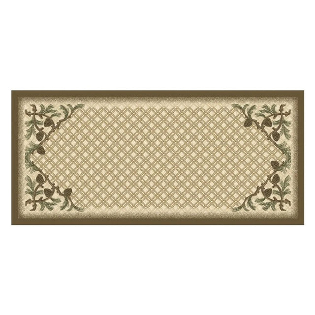 Pinecone Edge Accent Rug
