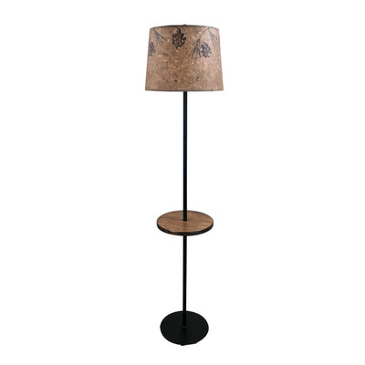 Pinecone Floor Lamp With Tray