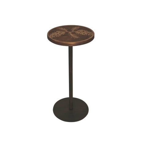 Pinecone Round Drink Table